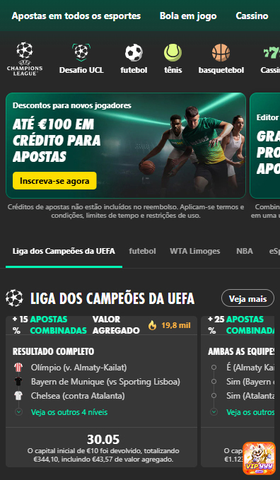 vipyyy.com - diversos jogos esportivos para explorar